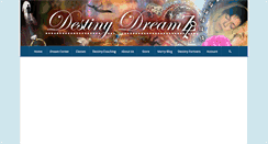Desktop Screenshot of destinydreamz.com